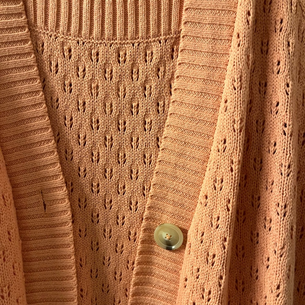 Peach Knit Women's Sweater